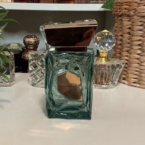 Aether Elite Green Glass Fragrance Bottle